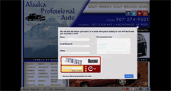 Desktop Screenshot of alaskaprofessionalautosales.com